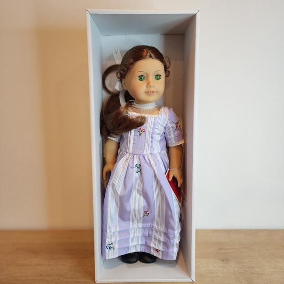 American Girl Felicity Merriman Doll Traveling Gown New in Box 2010 - Picture 2 of 7